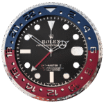 İkonik Kol Saati Tasarımlı Duvar Saati - El İşi 3D Katmanlı