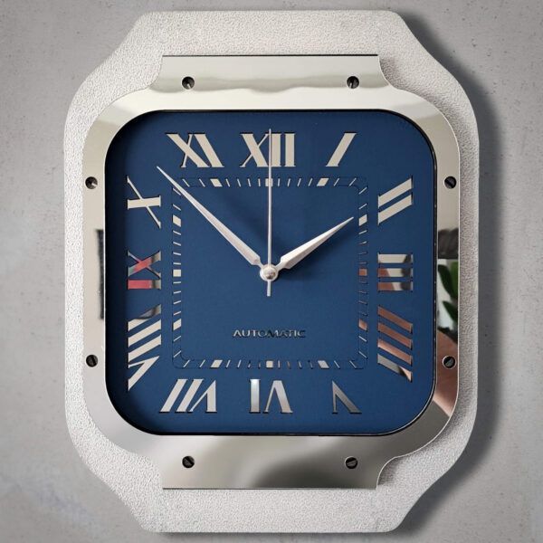 İkonik Kol Saatinden Esinlenen Lüks Duvar Saati - Saatto El Yapımı