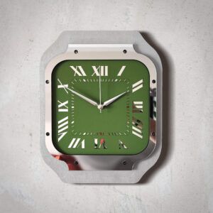 İkonik Kol Saati Tasarımlı Lüks Duvar Saati - Saatto El Yapımı